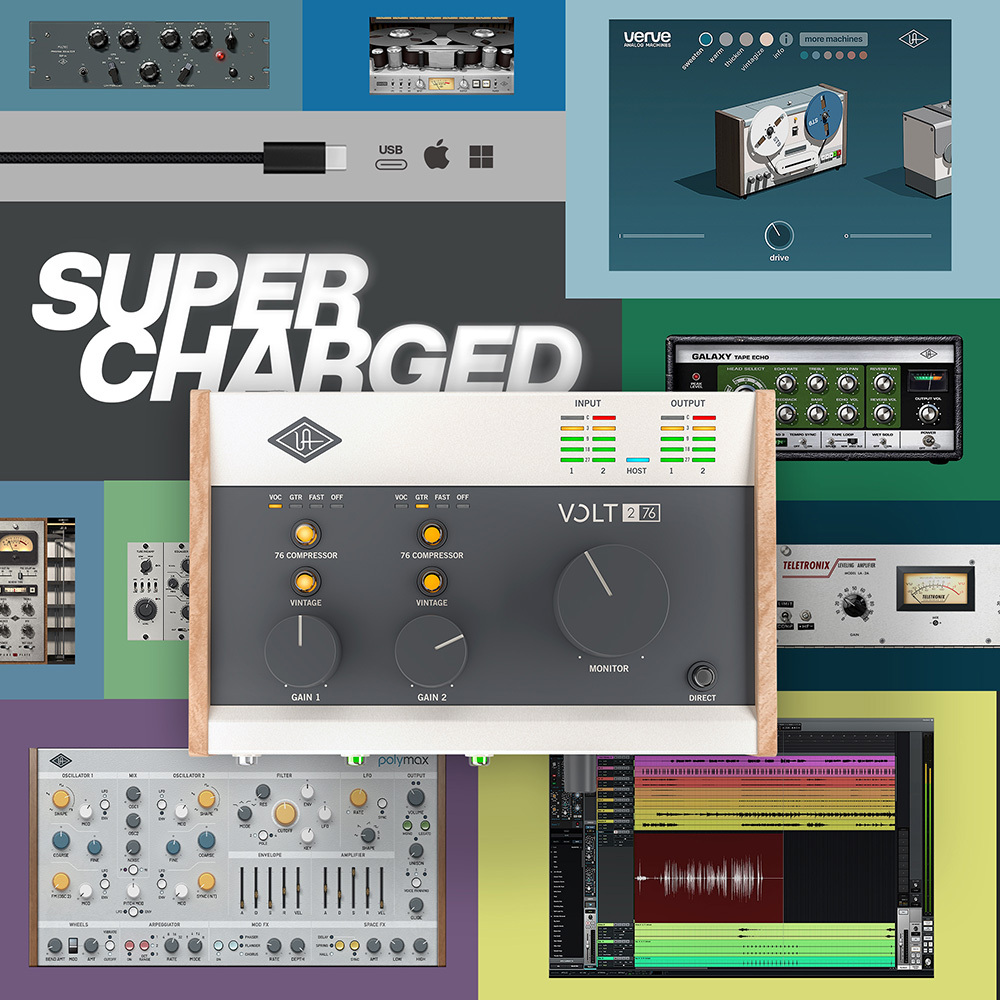 Universal Audio Volt 276 USB Recording Studio 【数量限定新品特価