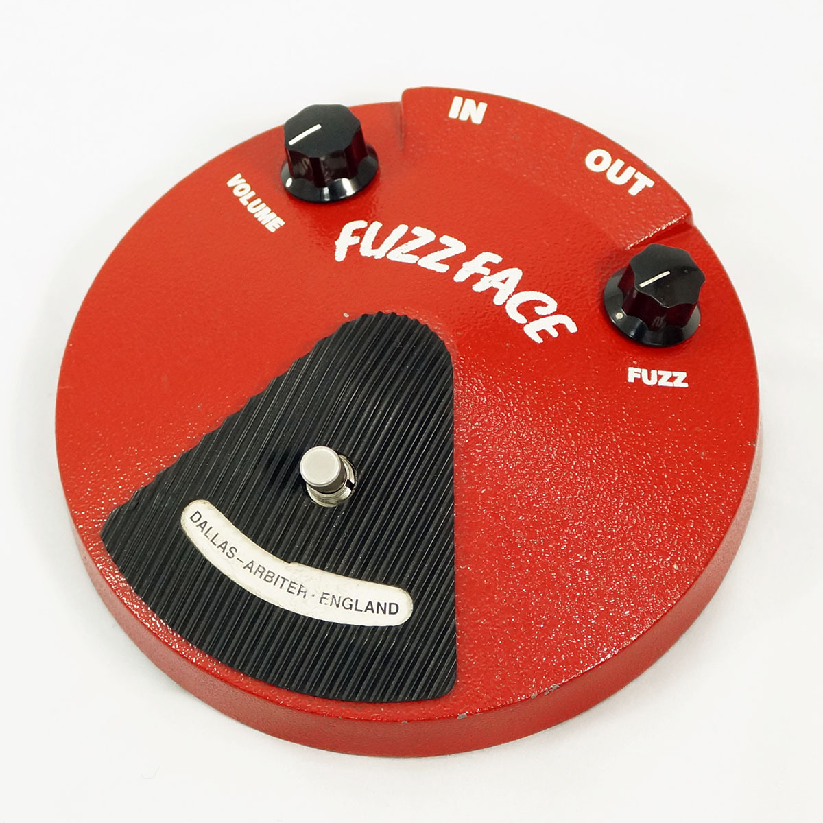 Jim Dunlop Fuzz Face Red Large w/ NTE102 Transistor [USED]（中古