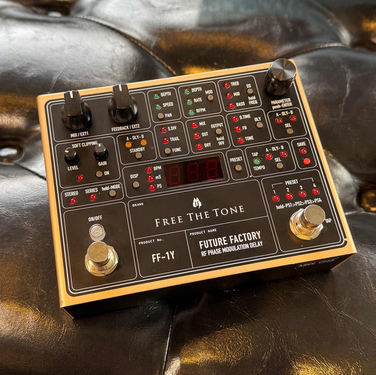 FREE THE TONE FUTURE FACTORY FF-1Y ディレイ FUTURE FACTORY FF-1Y｜PRODUCTS｜Free The Tone