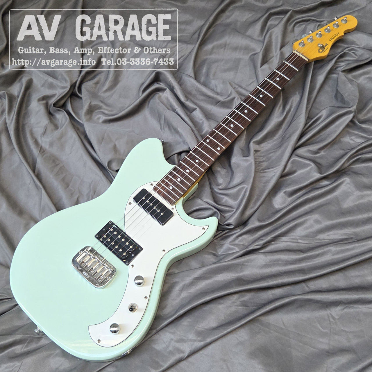 G&L Fallout (Sonic Blue/R) Tribute Series （中古）【楽器検索