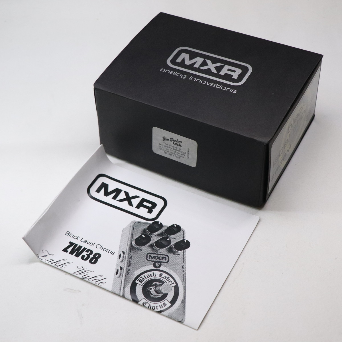 MXR ZW38 Black Label Chorus 【梅田店】（中古）【楽器検索デジマート】