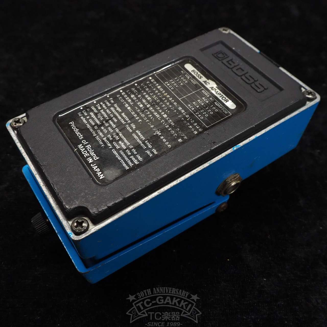 BOSS CS-1 コンプレッサー　ビンテージ BOSS CS-1 Compression Sustainer (JAPAN)（ビンテージ）【楽器検索