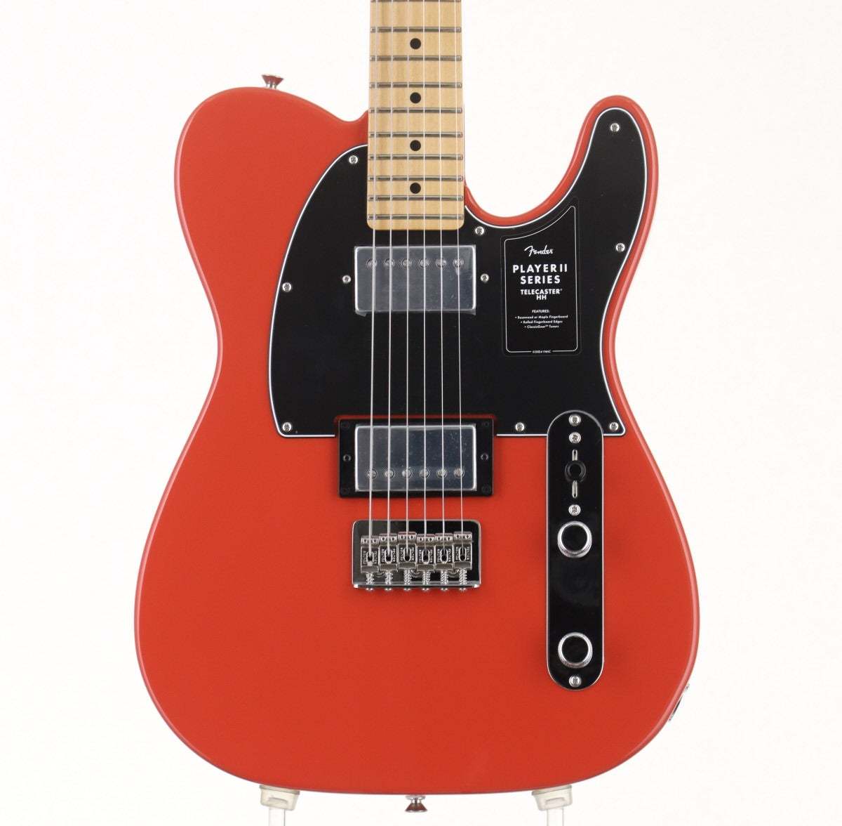 Fender Player II Telecaster HH Maple Fingerboard Coral Red