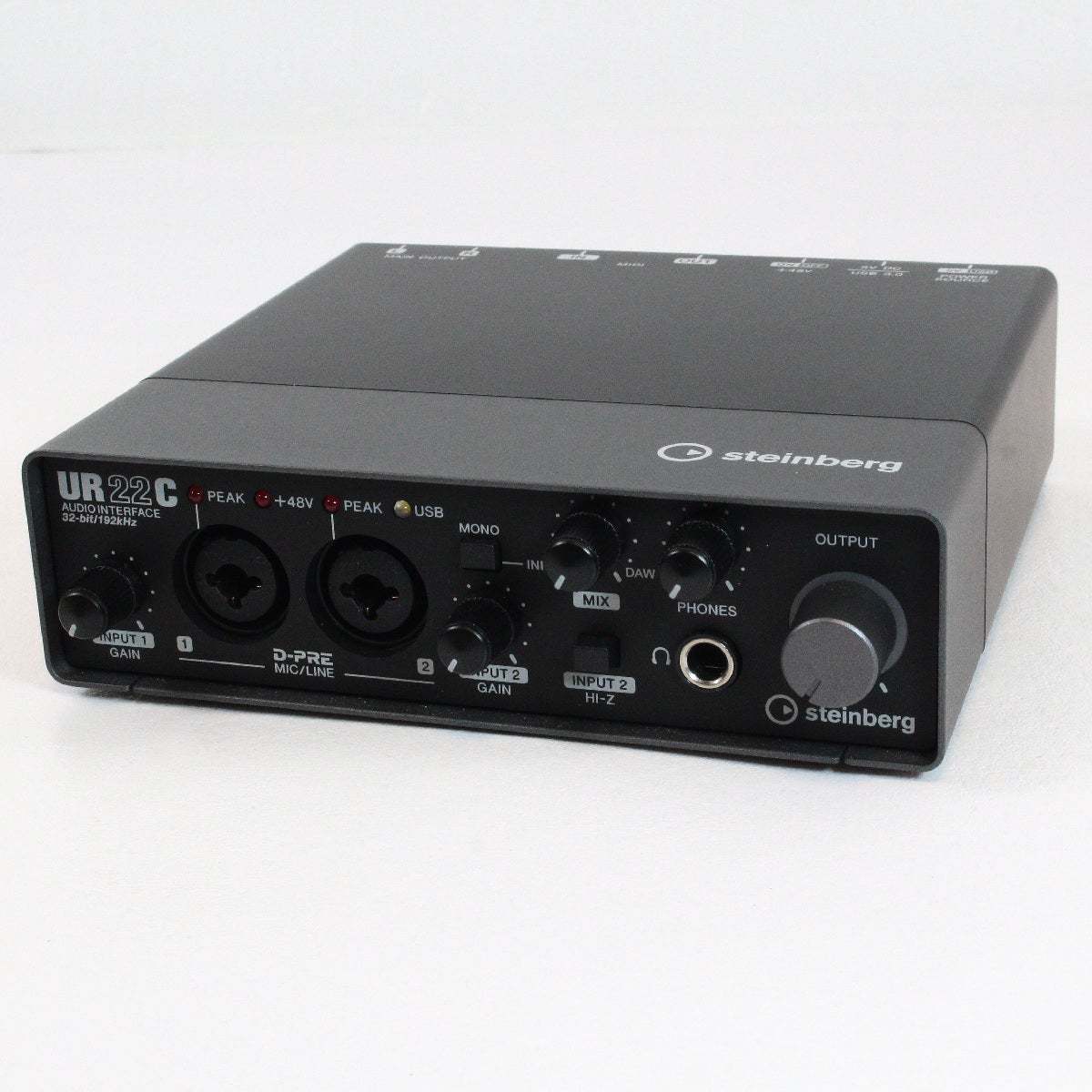 UR22C steinberg【中古】動作確認済 Steinberg UR22C 【渋谷店】（中古）【楽器検索デジマート】