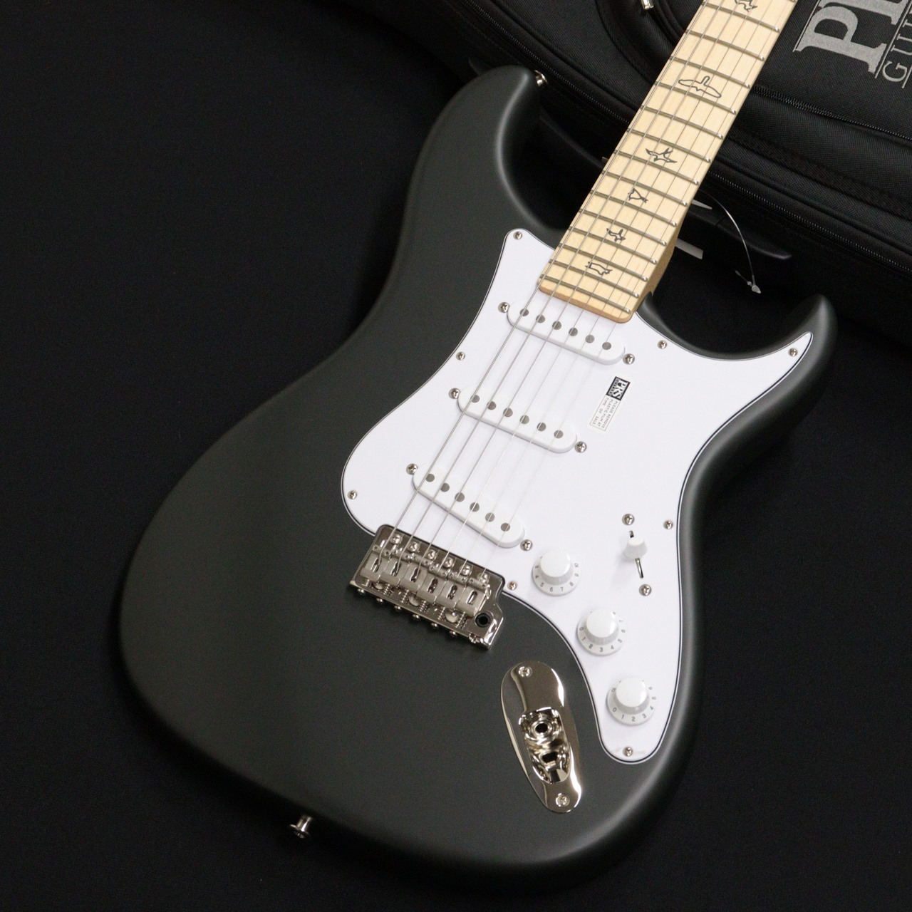 Paul Reed Smith(PRS) SILVER SKY Faded Black Tee Satin Maple 2024