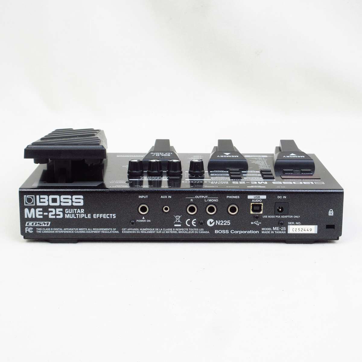 BOSS ME-25 ギターマルチエフェクター 美品 元箱あり 楽器・機材 BOSS ME-25 ギターマルチエフェクター 美品 元箱あり