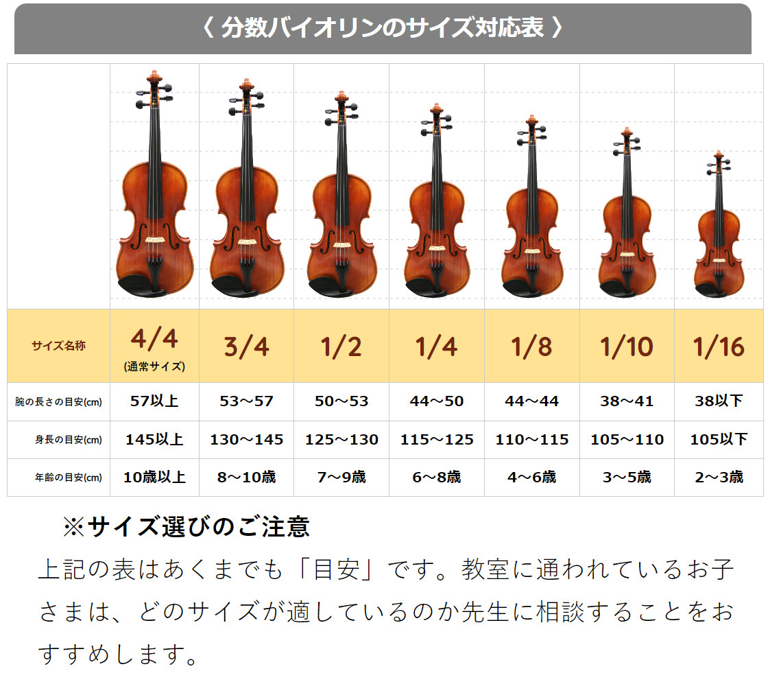 ENA No.10 1/16サイズ 分数バイオリンセット（新品/送料無料）【楽器