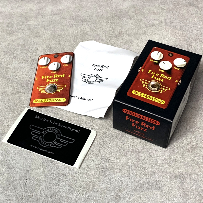 Mad Professor Fire Red Fuzz ハンドメイド クローン品 Mad Professor Fire Red Fuzz ファズ ハンドメイド クローン品 Amazon