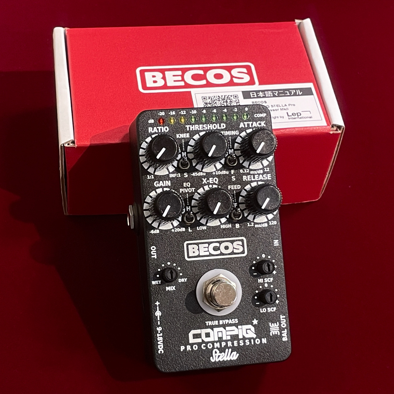 BECOS CompIQ STELLA Pro Compressor MkII 【人気の高機能