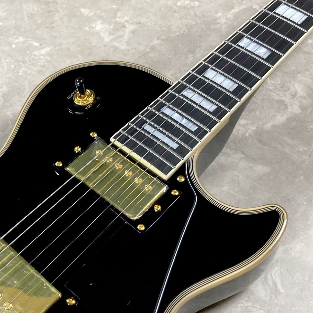 BUSKER'S BLC-500 BLK レスポールカスタム ステンレスフレット エレキ