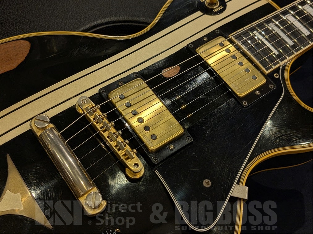 Gibson Reissue Series 1957 Les Paul Custom Black Beauty 【Iron