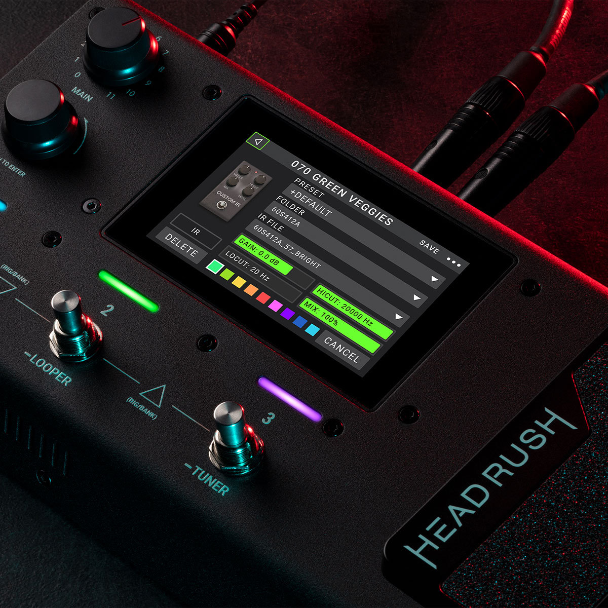 HEADRUSH MX5 ギターFX アンプモデリングプロセッサー（新品/送料無料