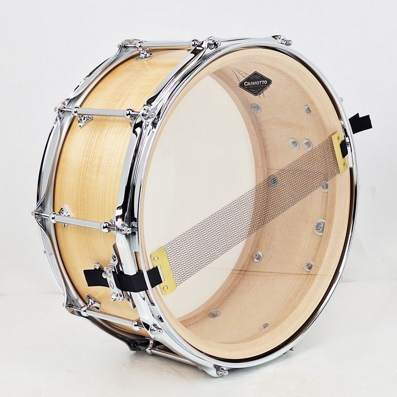 CRAVIOTTO 純正スナッピー Craviotto Custom Shop Solid Maple Snare Drum 14×6.5（新品/送料無料