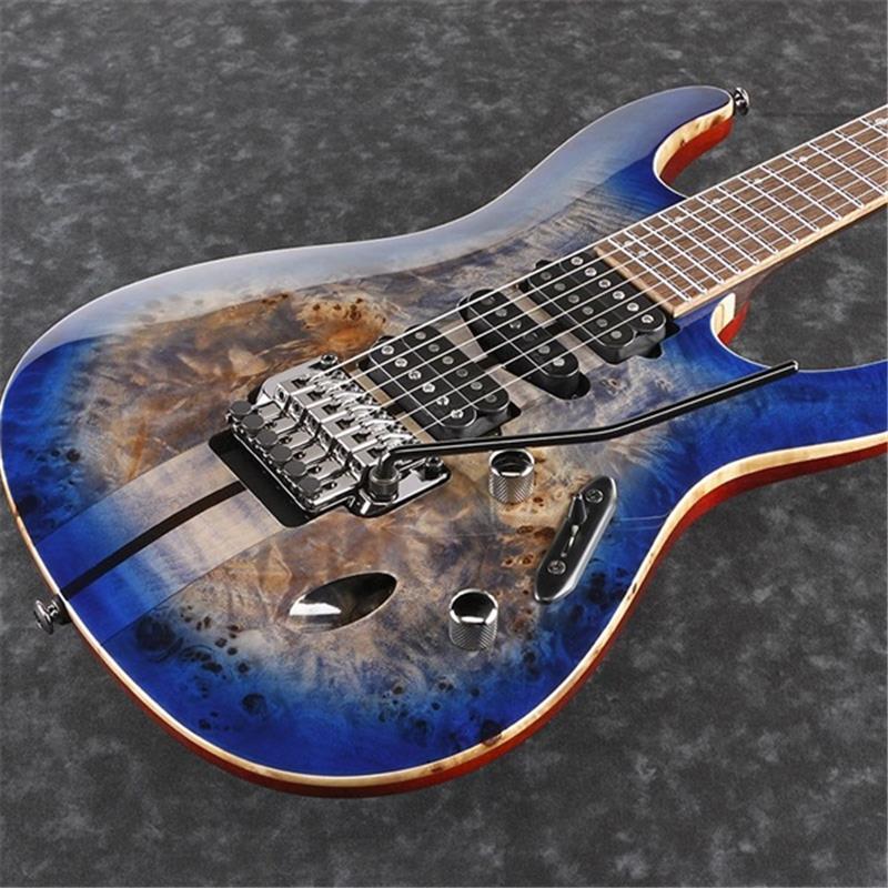 Ibanez Premium S1070PBZ-CLB (Cerulean Blue Burst)（新品）【楽器 