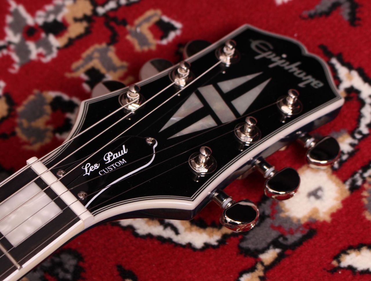 Epiphone Les Paul Custom Quilt Viper Blue (バイパーブルー