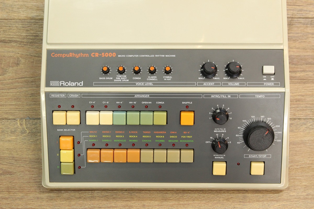 Roland CR-5000 COMPURHYTHM 【VINTAGE】 【キーボードマート新宿