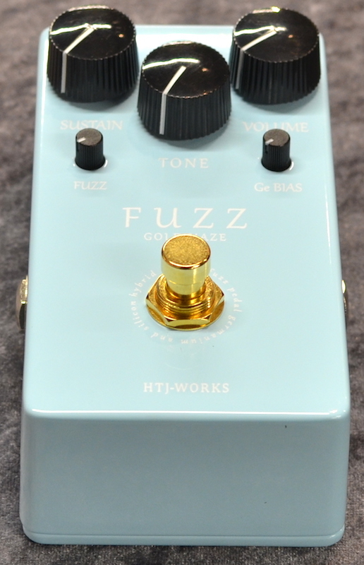 HTJ-WORKS GOLD HAZE FUZZ -Gelmanium & Silicon engine ～Light Blue