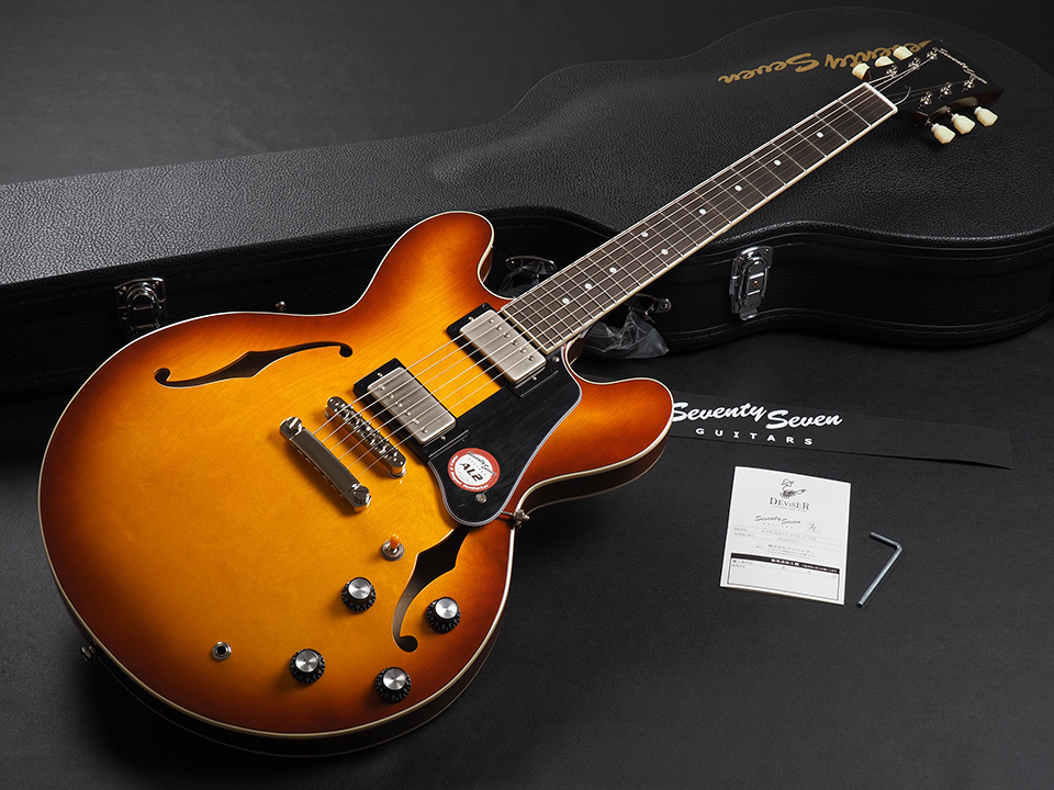 Seventy Seven Guitars EXRUBATO-STD-JT ITB ~Iced Tea Burst~（新品