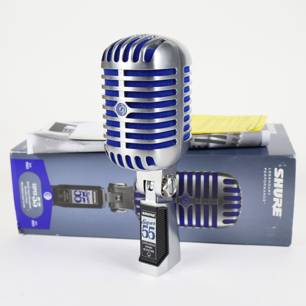 Shure 【中古】 マイク ガイコツマイク SHURE シュア SUPER 55