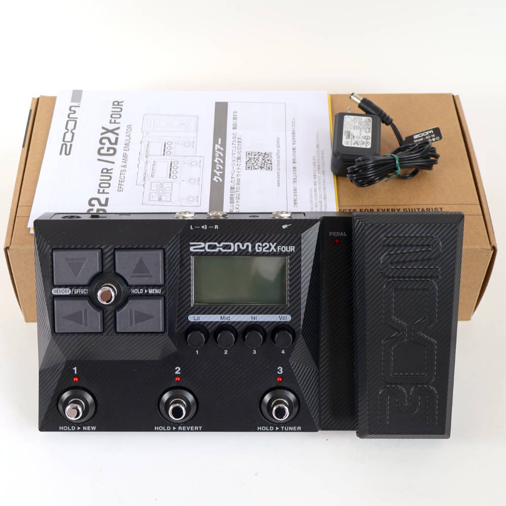 ZOOM 【中古】 ZOOM G2X FOUR ギターマルチエフェクター アンプ