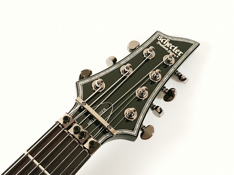 Schecter HELLRAISER 7弦 Amazon.com: Schecter Hellraiser C-7 Passive SBK 1942 Satin