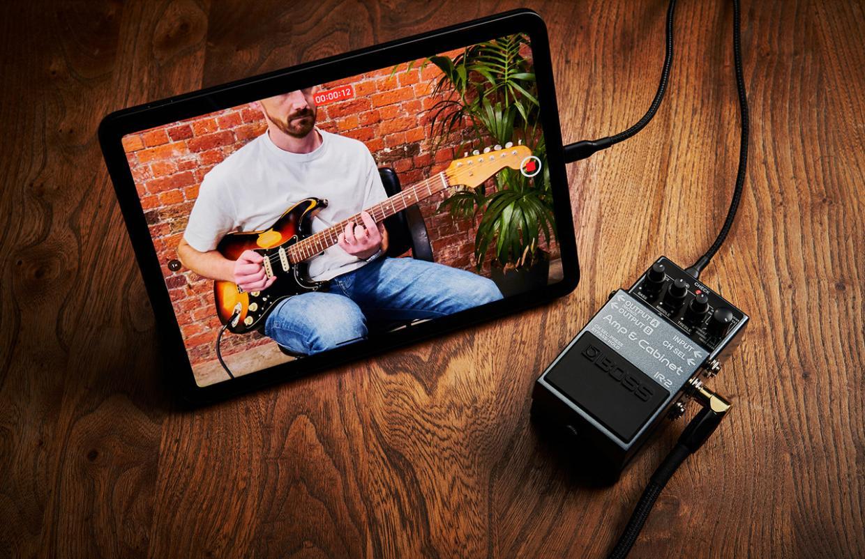 ギター IR-2 Amp&Cabinet ギター IR-2 Amp&Cabinet ボス、新世代ギター・アンプ・シミュレーター