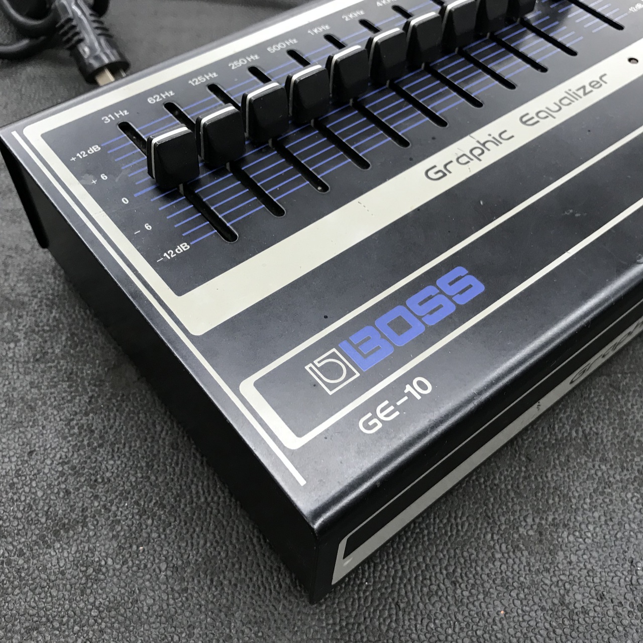 ギター Boss GE-10 Graphic Equalizer BOSS GE-10 Graphic Equalizer <ボス>｜平野楽器 ロッキン オンライン