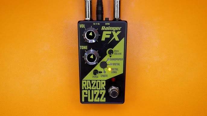 Rainger FX Razor Fuzz Virtual Plectrum Fuzz ゲートファズ ファズ