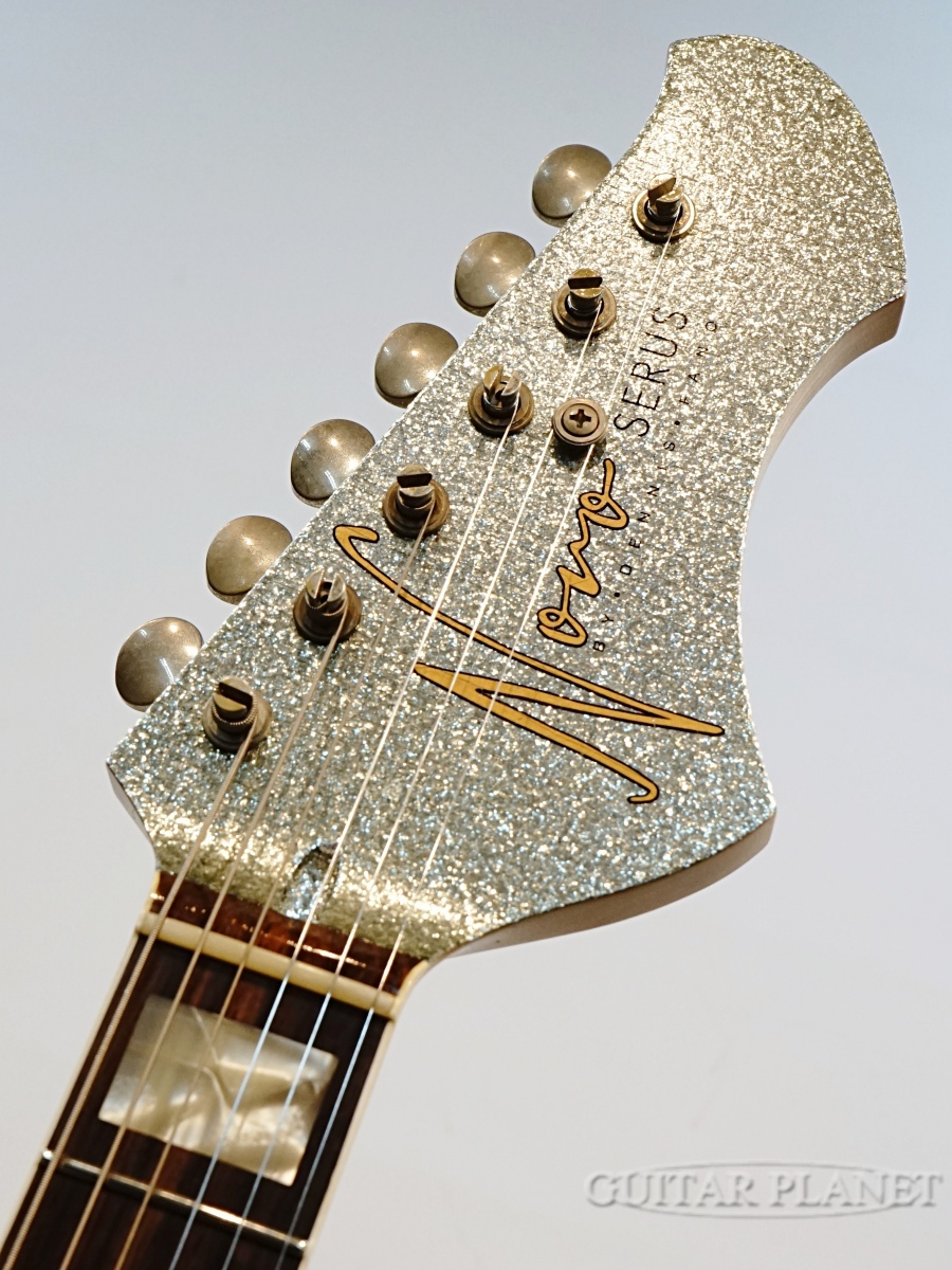 Novo Guitars Serus J Custom -Ice Blue Metallic Sparkle EX-Light