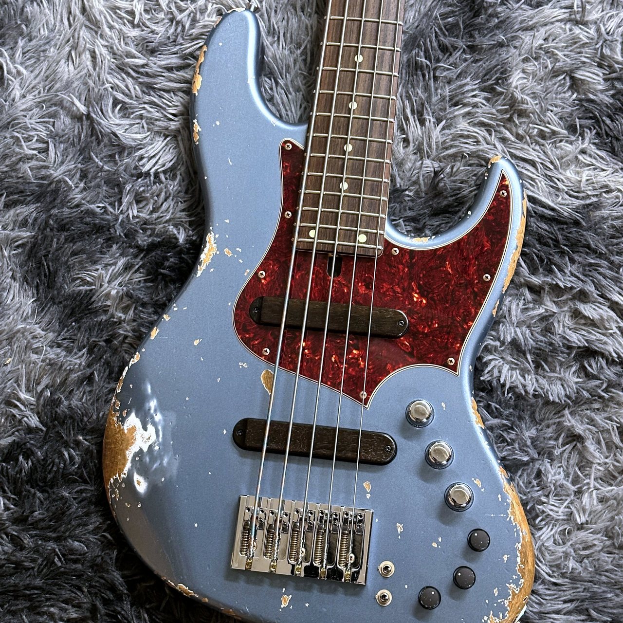Xotic XJ-1T 5st 24F Dark Lake Placid Blue Heavy Aged #3798（新品