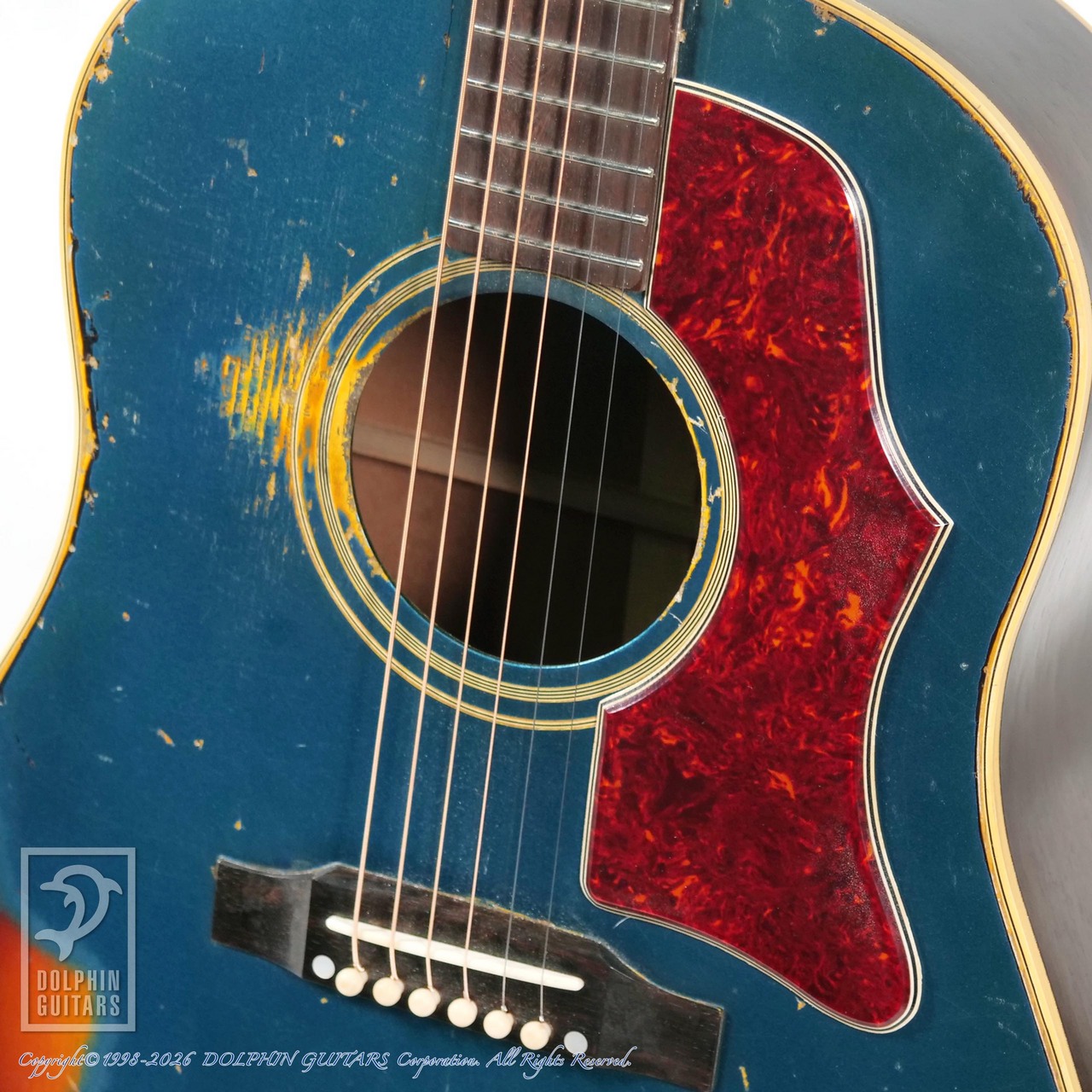 DOLPHIN GUITARS RSD-45 43mm Aged (LPB on Burst Multi layered