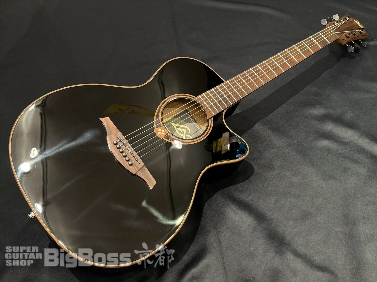 LAG Guitars T118ASCE BLACK（新品/送料無料）【楽器検索デジマート】