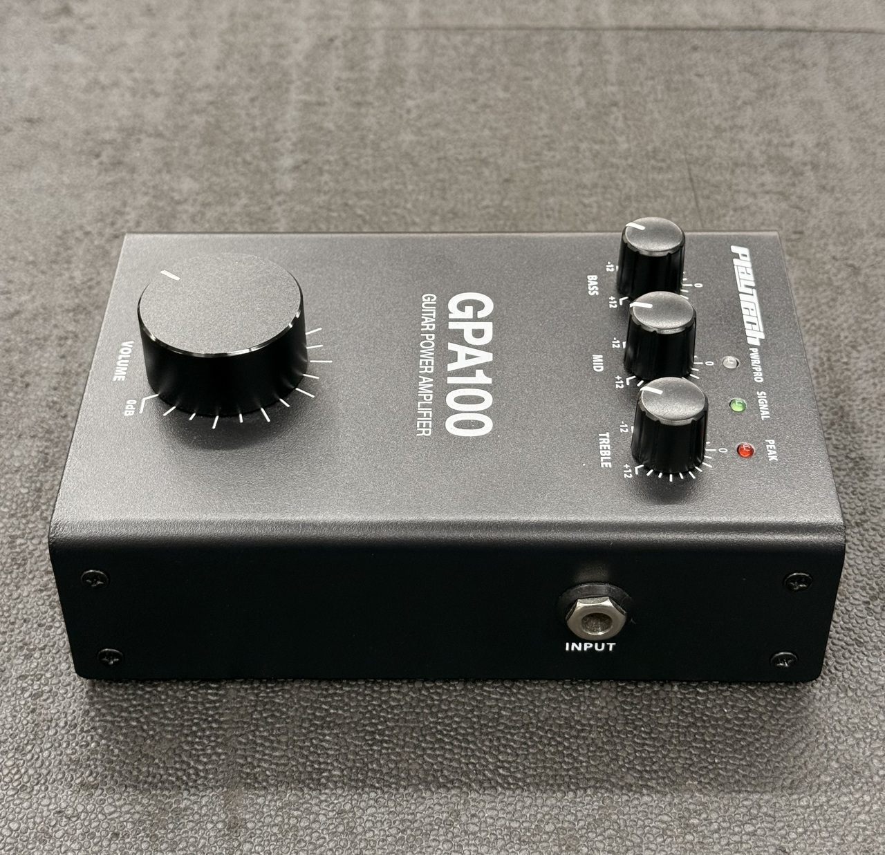 Playtech GPA 100 パワーアンプ＋CANARE スピーカーケーブル 安くてコンパクトなペダル型パワーアンプGPA-100｜スタジオの