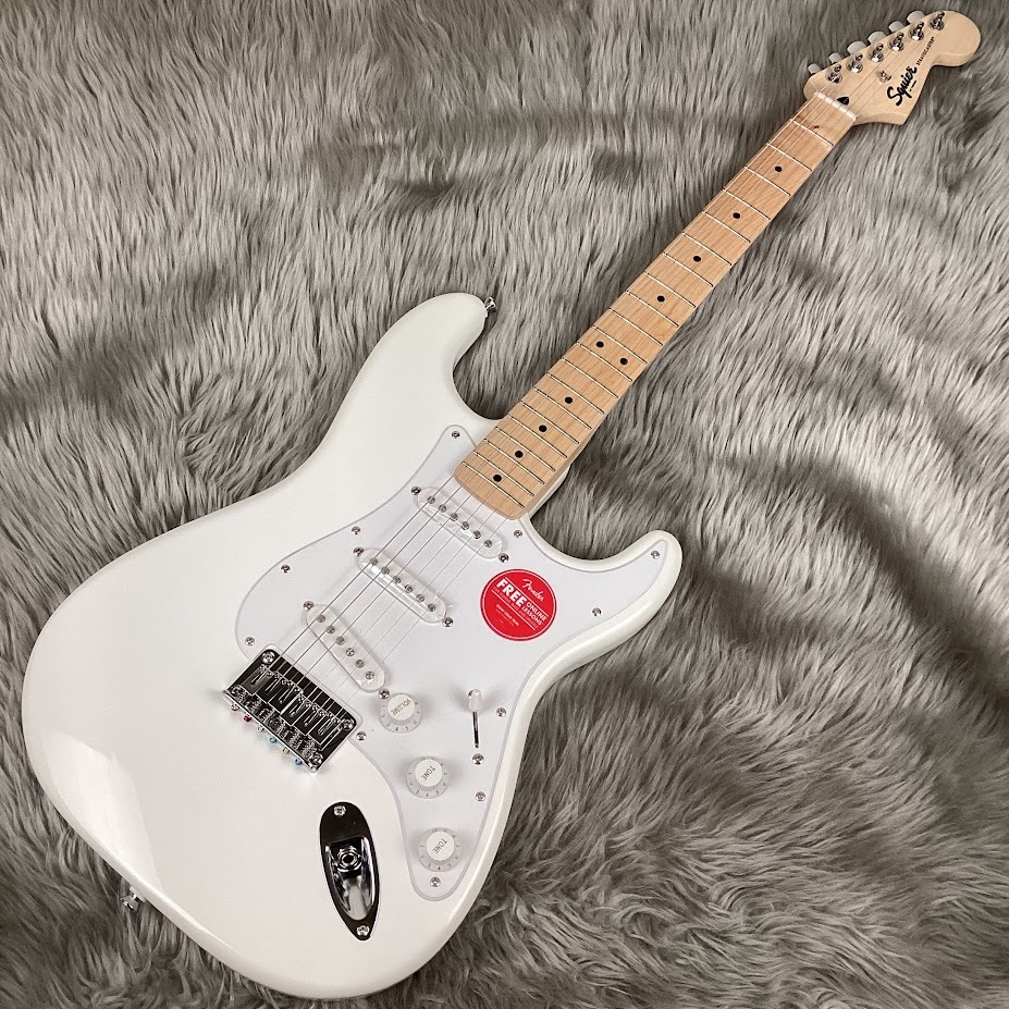 Squier by Fender SONIC STRATOCASTER HT Maple Fingerboard White