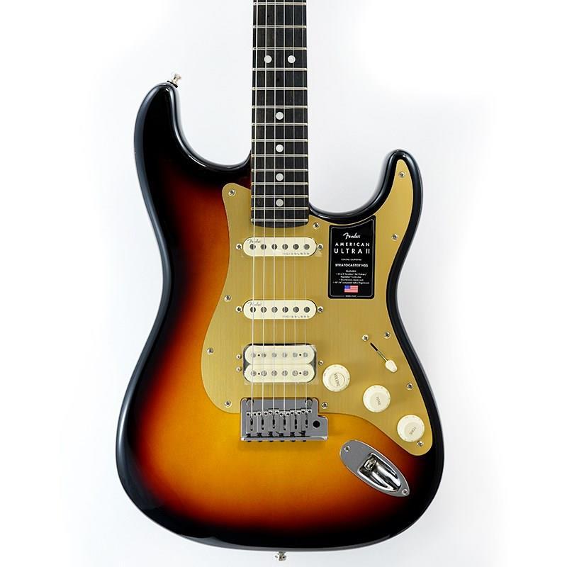 Fender American Ultra II Stratocaster HSS (Ultraburst/Ebony