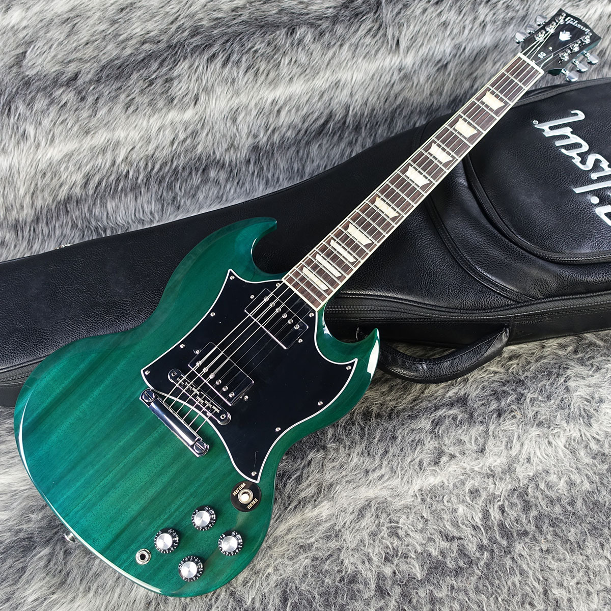 ギター Gibson SG Standard Translucent Teal Gibson SG Standard Translucent Teal【現物写真】 ギブソン