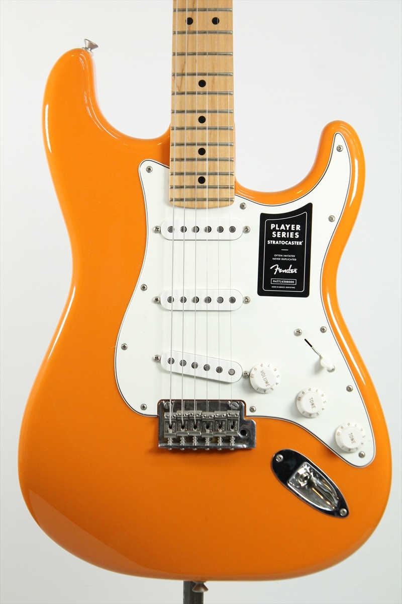 38115円 【SALE／88%OFF】 Fender Player Stratocaster Maple Fingerboard Capri Orange フェンダー
