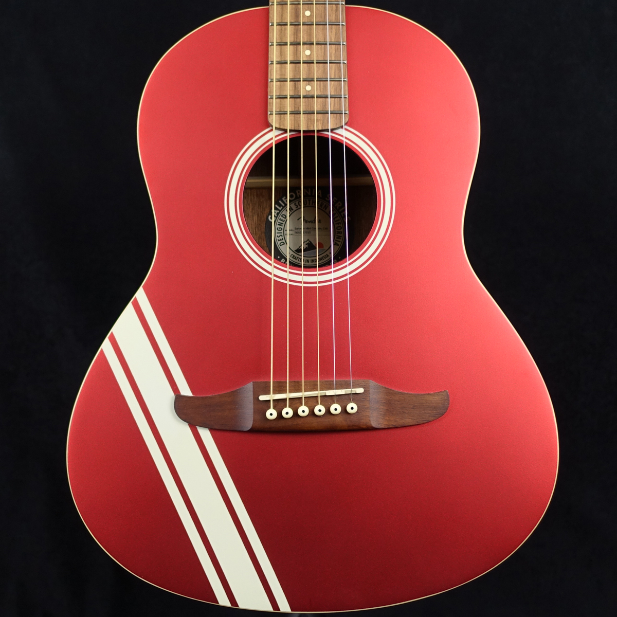 Fender FSR Sonoran Mini Candy Apple Red with Competition Stripes