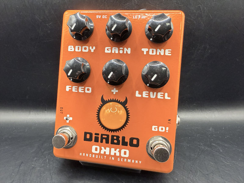 OKKO DIABLO gain+ ギターエフェクター OKKO DiABLO Gain+（管理番号：895） - TOKYO EFFECTOR