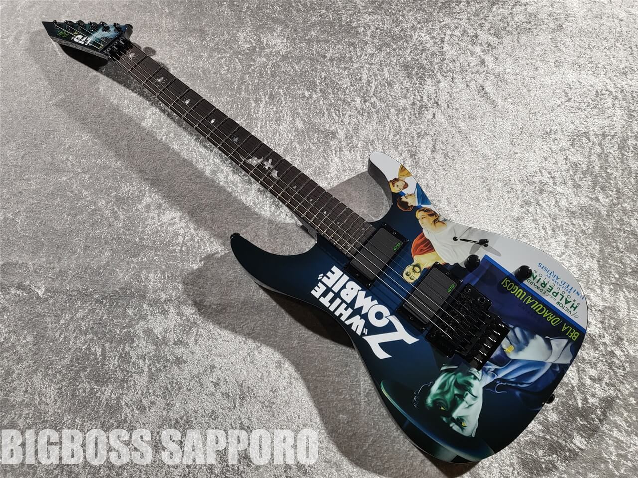 LTD KH-WZ (Black w/ WHITE ZOMBIE Graphic)（新品/送料無料）【楽器 