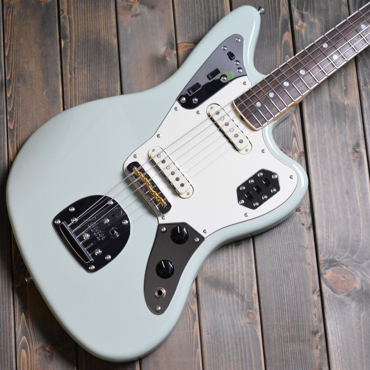 Fender Moeka Shiotsuka Jaguar moni -Aged Sonic Blue-（新品/送料