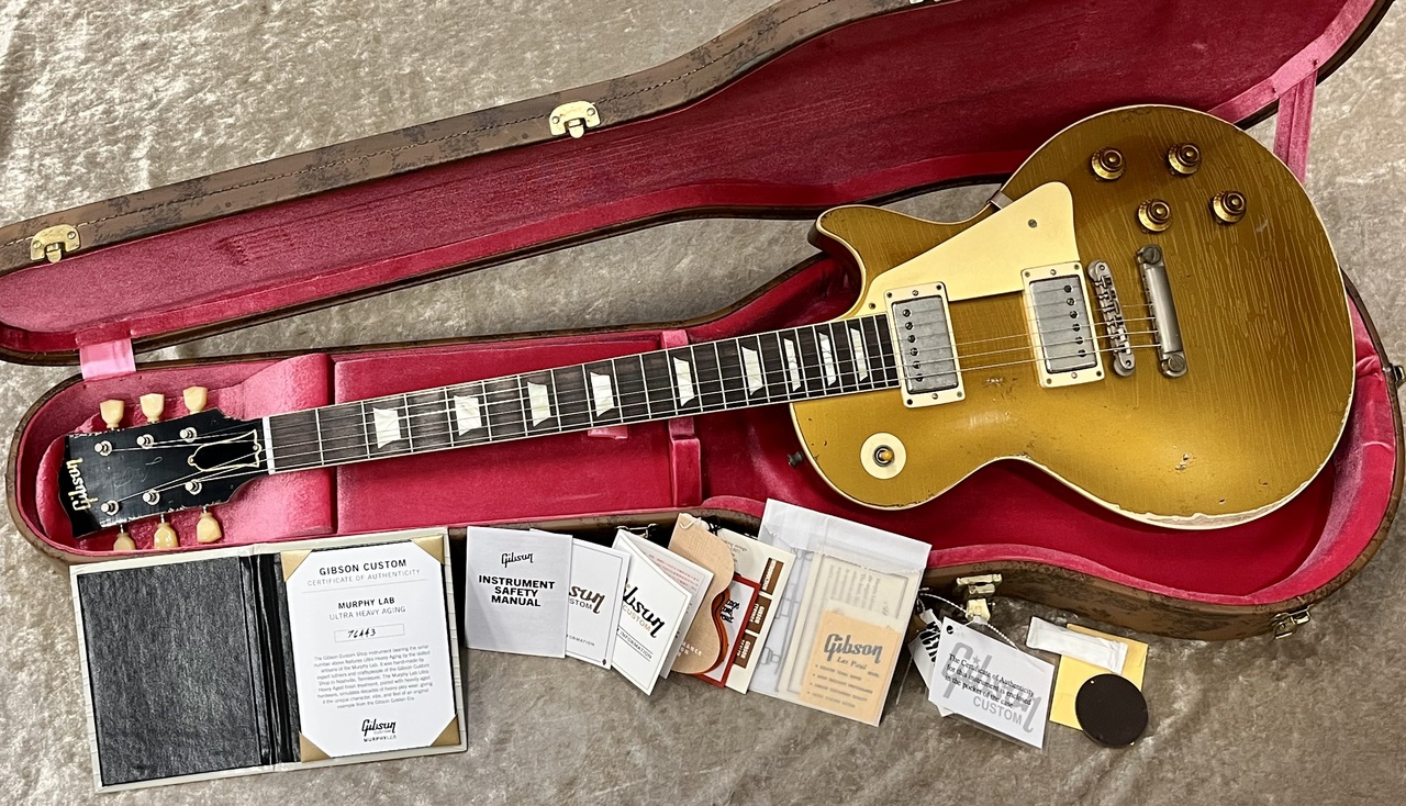 Gibson Custom Shop Murphy Lab 1957 Les Paul Gold Top Reissue