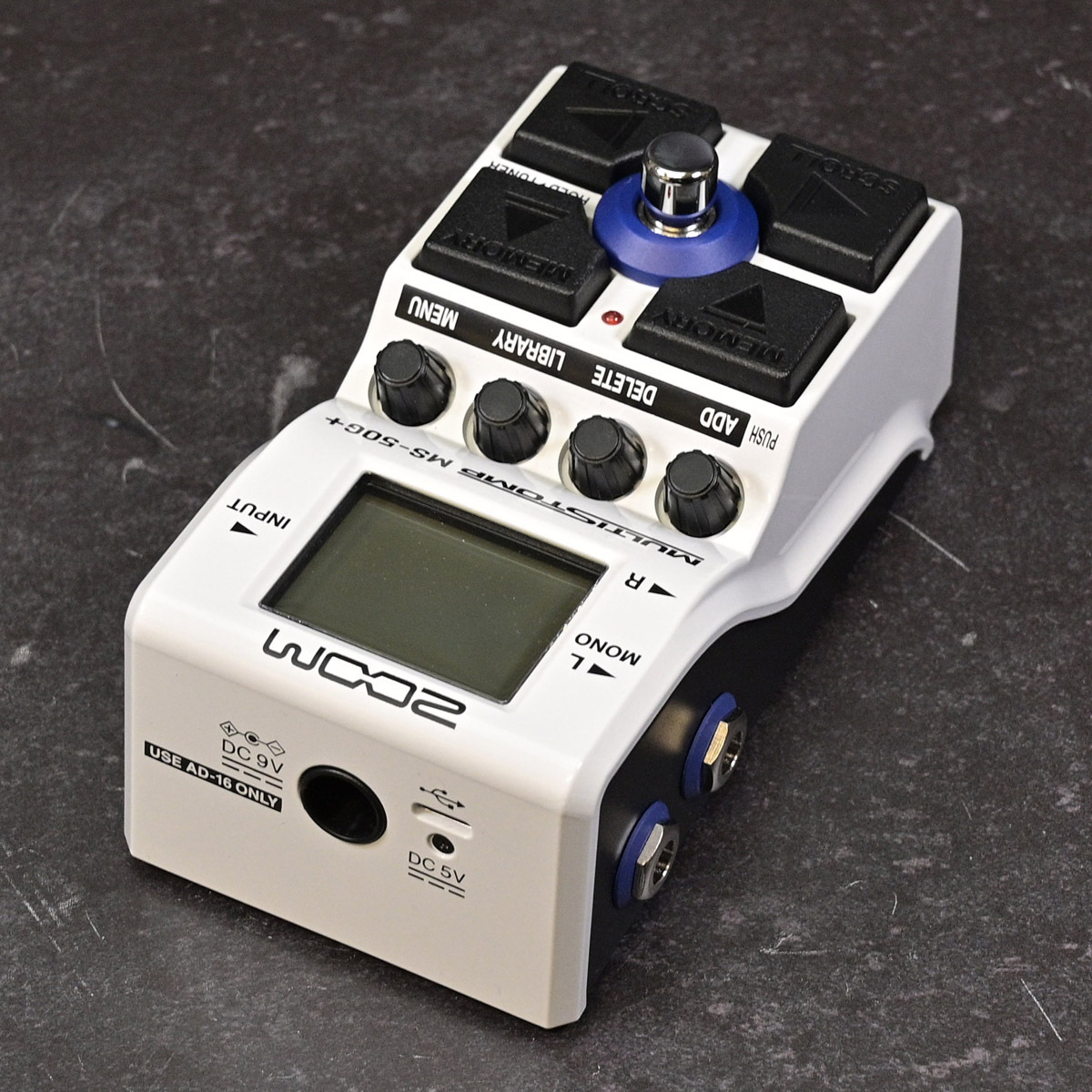 ZOOM MS50G+ マルチエフェクター コンパクトタイプ 【SN C97010343