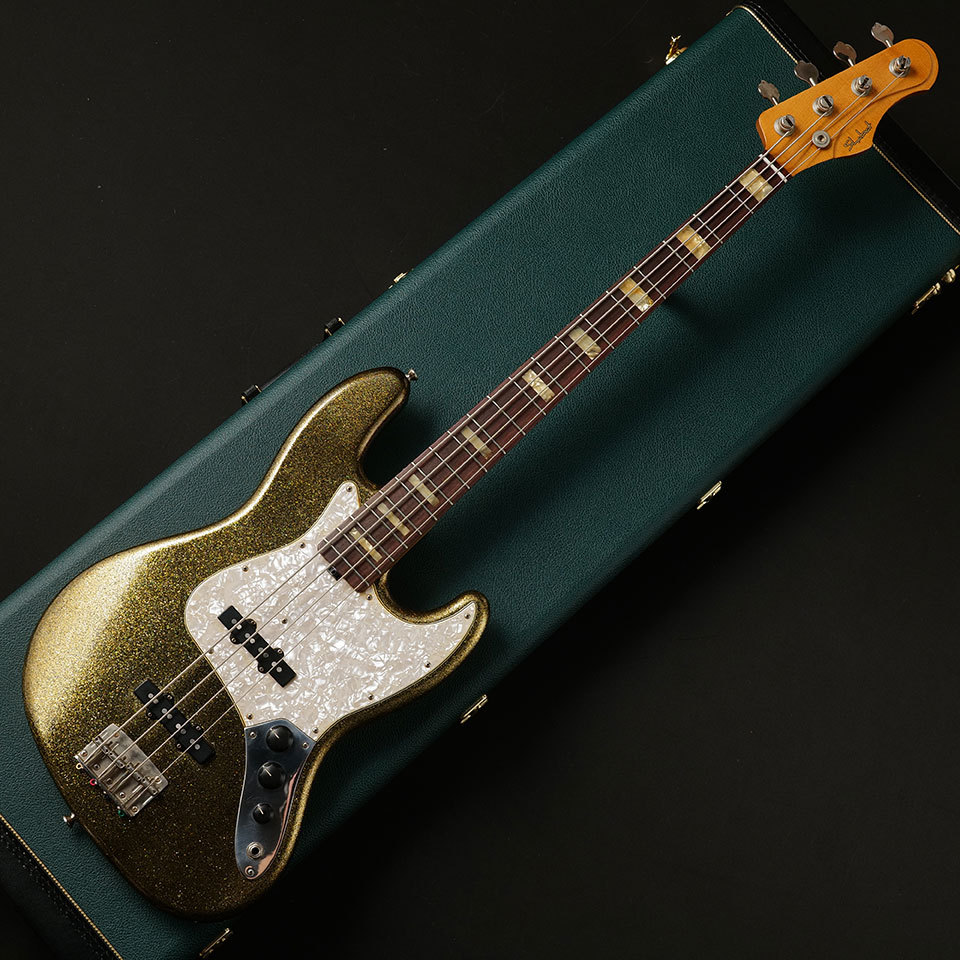 Shabat Guitars Cougar Bass Black Sparkle #009（新品）【楽器
