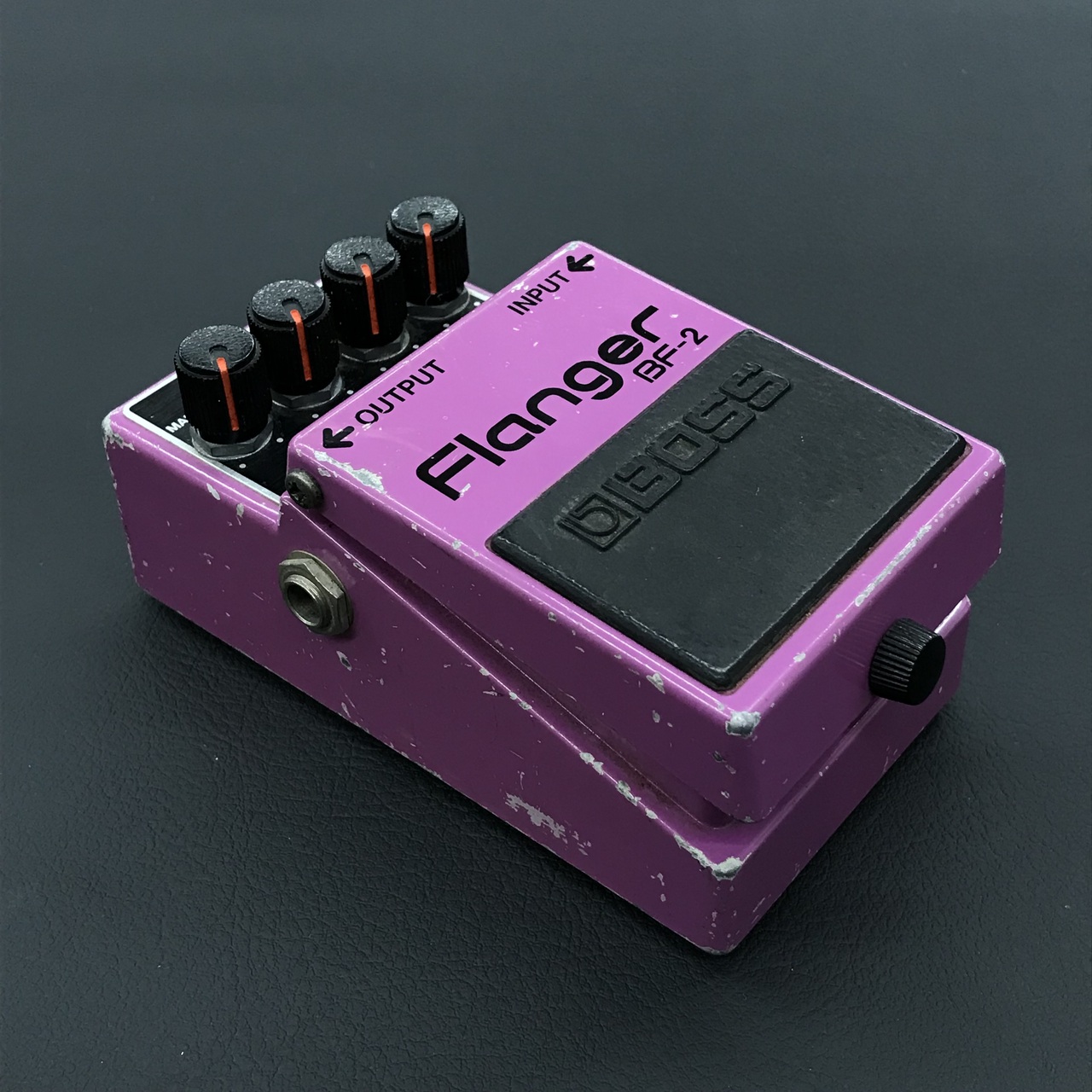 値下げ：BOSS BF-2 フランジャー 日本製 希少 当時物 動作確認済 BOSS BF-2 Flanger Made in Japan Black Label（中古）【楽器検索
