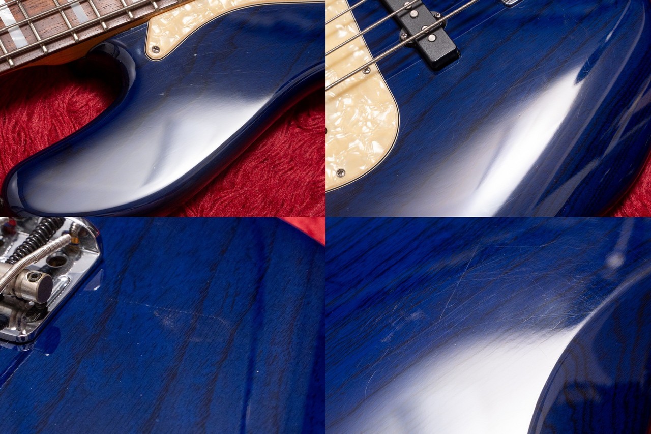 【美品】Fender Jazz Bass MEXICO水色ケース付き Fender MEX Player II Modified Active Jazz Bass (Harvest