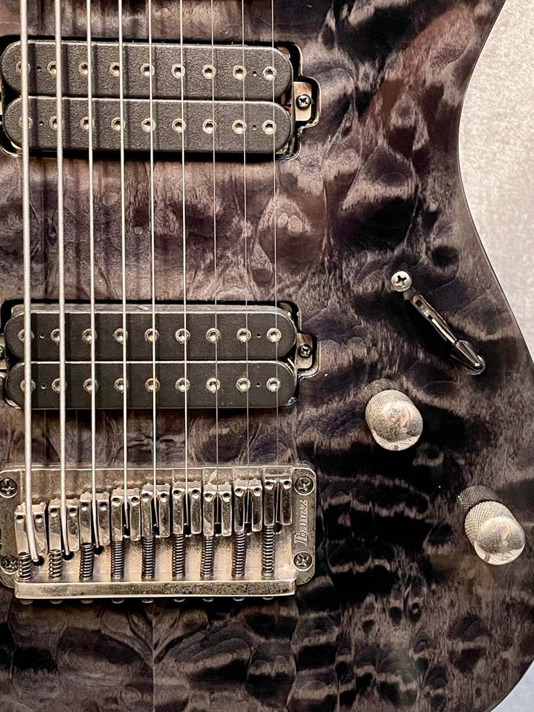 Ibanez RG9QM -BI Black Ice- 2014年製【9弦】（中古）【楽器検索