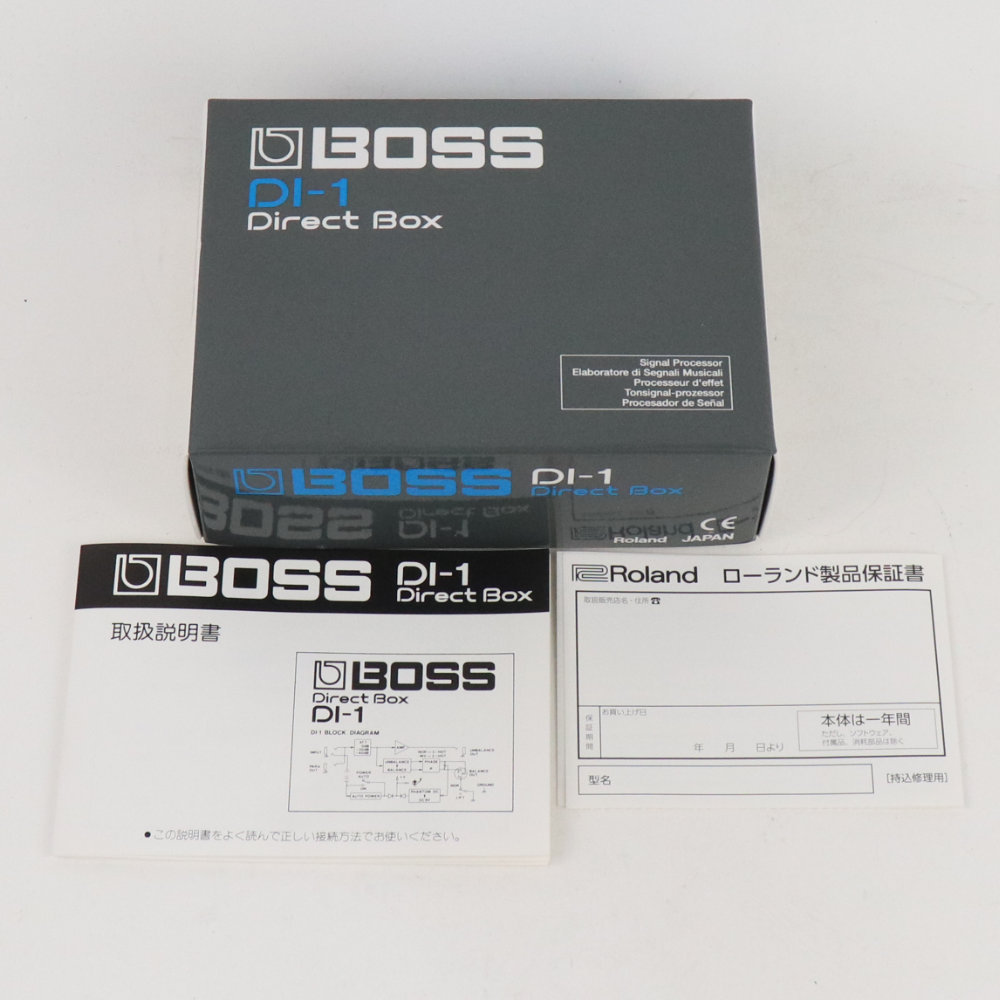 BOSS 【中古】 ダイレクトボックス DIボックス BOSS DI-1 Direct