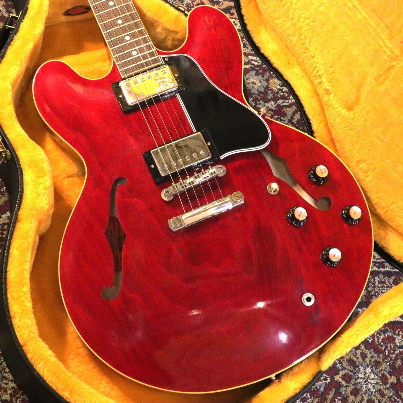 【最終値下げ】Gibson ES-335 レフティ ハードケース付き 最終値下げ］Gibson es335 ハードケース付き 最終値下げ】Gibson ES