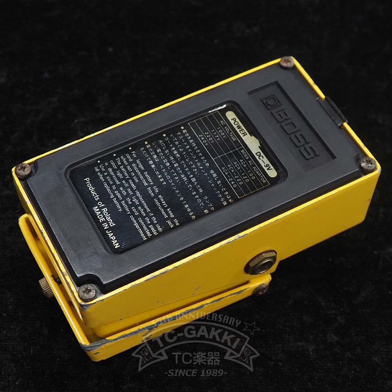 BOSS OD-1 Over Drive (Silver Screw/JAPAN/RC3403ADB/#6500